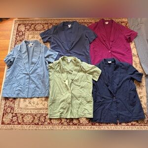 Only Necessities Blazer/Jacket 16W Lot Of 5